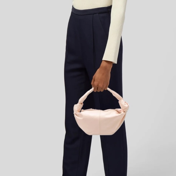 NWT Bottega Veneta melon pink double knot leather handbag - Picture 4 of 16